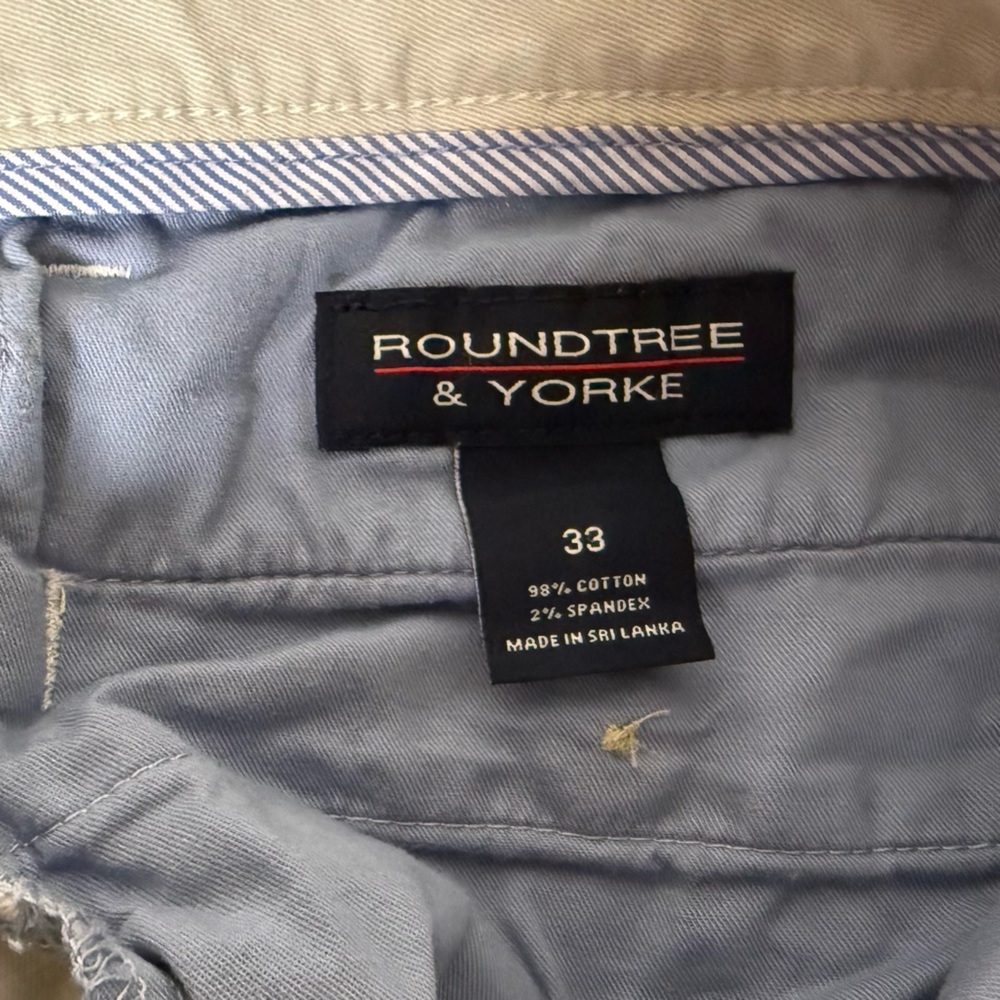 Roundtree & Yorke Light Blue Shirt Collar Detail size 33 - Picture 3 of 4